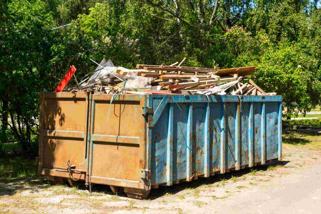 ein container der voll ist
